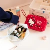HelloKitty makeup bag, high appearance level, large capacity, fresh, sweet and cute cartoon hand-held storage bag Specification image